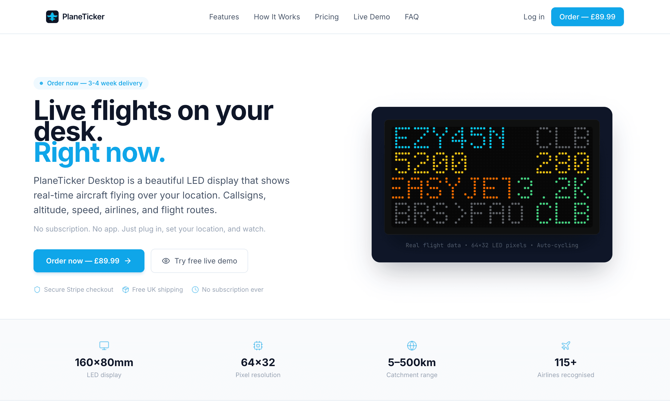 PlaneTicker - Next.js, Fastify, Prisma, Redis project by RivoroStudio